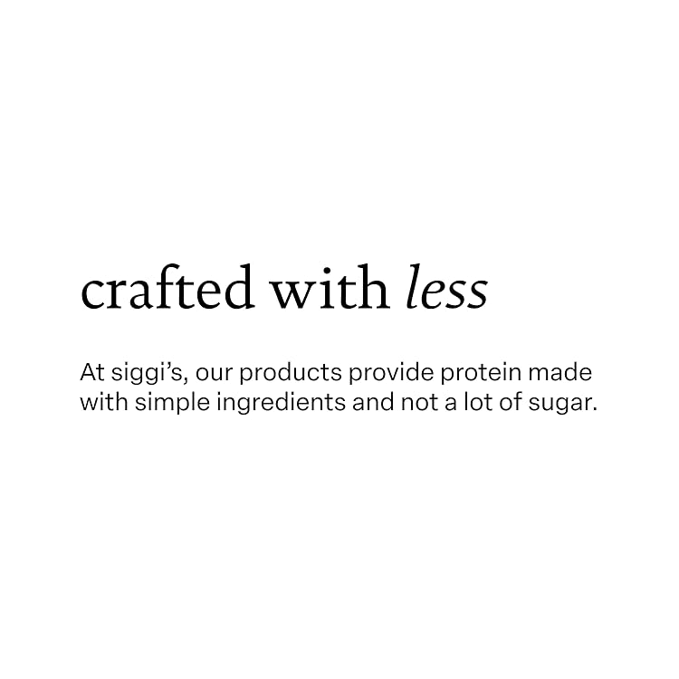 Siggi’s | High Protein, Minimal Sugar – Clean Strained Yogurt For Healthy Daily Nutrition