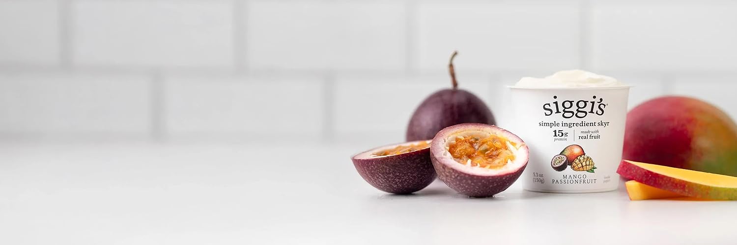 Siggi’s | High Protein, Minimal Sugar – Clean Strained Yogurt For Healthy Daily Nutrition