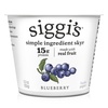 image:imagesiggis Icelandic Strained Nonfat Yogurt Blueberry 53 oz Single Serve Cup  Thick ProteinRich Yogurt Snack53 Ounce