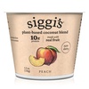 image:imagesiggis PlantBased Coconut Blend Peach 53 oz Cup  Single Serving Dairy Free Snack More Protein Than Sugar