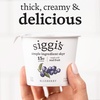 image:imagesiggis Icelandic Strained Nonfat Yogurt Blueberry 53 oz Single Serve Cup  Thick ProteinRich Yogurt Snack53 Ounce