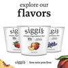 image:imagesiggis Icelandic Strained Nonfat Yogurt Peach 53 oz Single Serve Cup  Thick ProteinRich Yogurt Snack