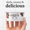 image:imagesiggis Icelandic Strained Whole Milk Yogurt Mixed Berry 44 oz Single Serve Cup  Thick ProteinRich Yogurt Snack44 Ounce