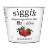 image:imagesiggis Icelandic Strained Nonfat Yogurt Strawberry 53 oz Single Serve Cup  Thick ProteinRich Yogurt53 Ounce