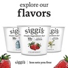 image:imagesiggis Icelandic Strained Nonfat Yogurt Strawberry 53 oz Single Serve Cup  Thick ProteinRich Yogurt53 Ounce