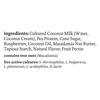 image:imagesiggis PlantBased Coconut Blend Raspberry 53 oz Cup  Single Serving Dairy Free Snack More Protein Than Sugar